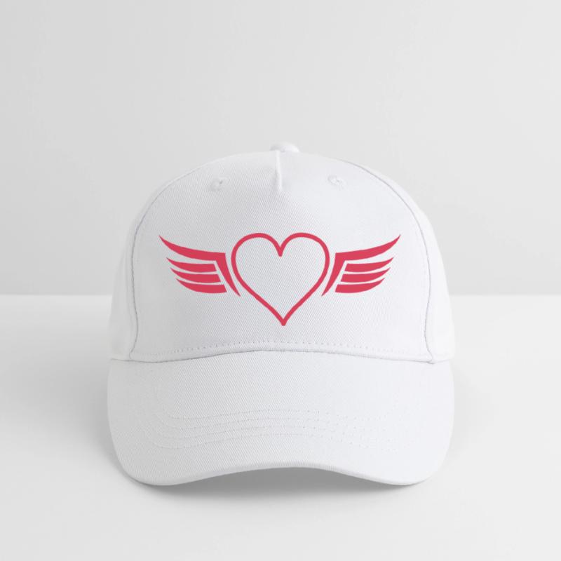 Heart Wings Organic Kids’ Baseball Cap