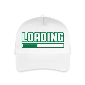 loading - Kinder Bio Basecap - Weiß - Vorne