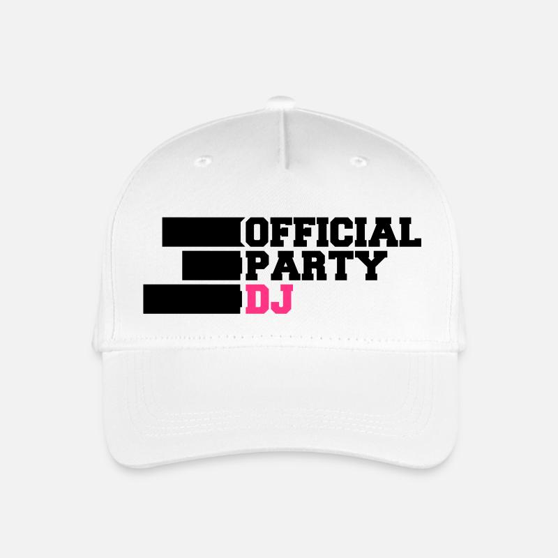 Official Party DJ - Kinder Bio Basecap - Weiß