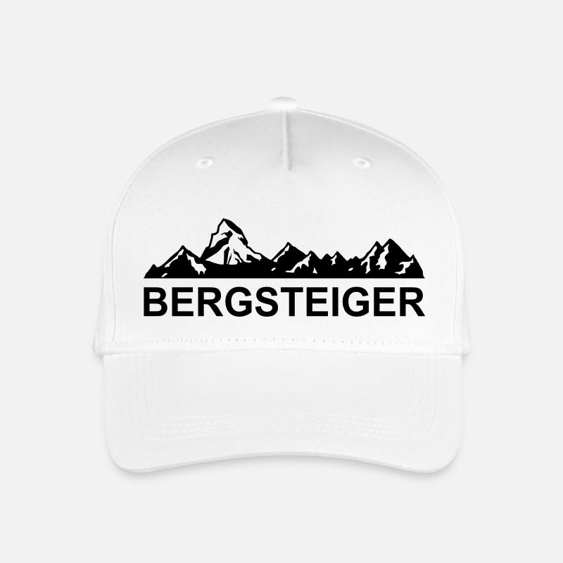 bergsteiger - Kinder Bio Basecap - Weiß