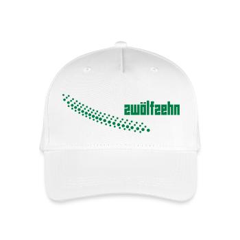1210_2 - Casquette de baseball bio Enfant - blanc - Devant