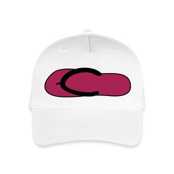 badelatsch schuhe - Kinder Bio Basecap - Weiß - Vorne