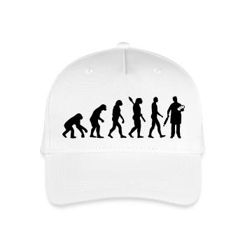 Bäcker - Kinder Bio Basecap - Weiß - Vorne