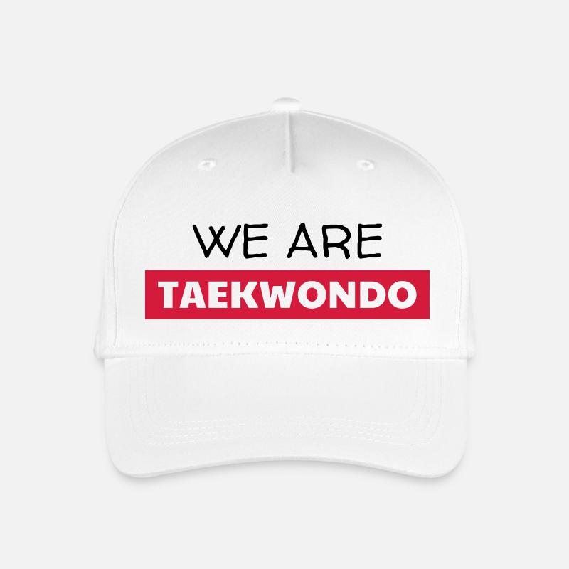 Taekwondo Taekwondoin Tae-Kwon-Do Tae Kwon Do - Kinder Bio Basecap - Weiß