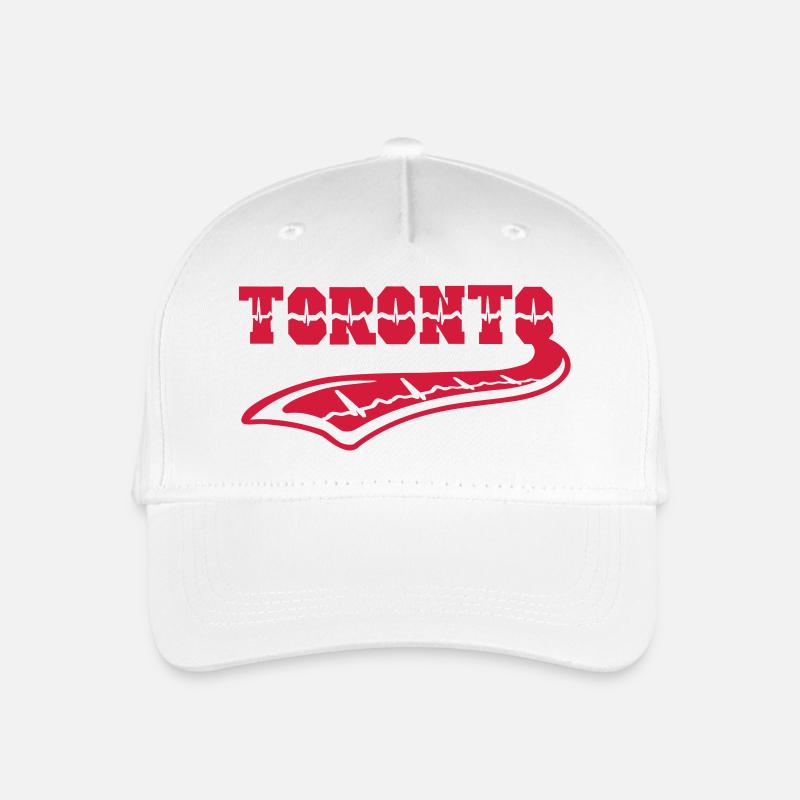 Toronto Pulse_Tattoo - Organic Kids’ Baseball Cap - white