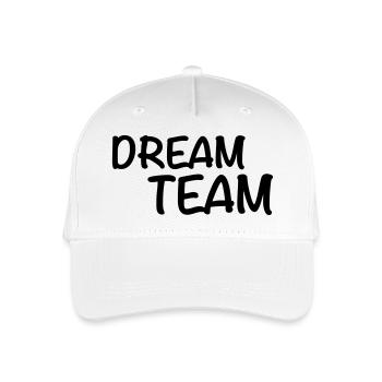 Dream Team - Casquette de baseball bio Enfant - blanc - Devant