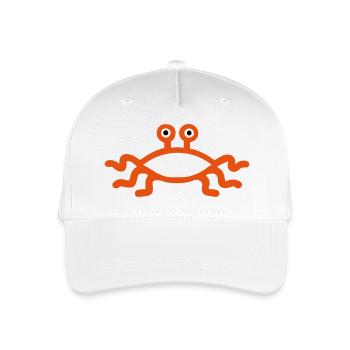 Fliegendes Spaghettimonster - Kinder Bio Basecap - Weiß - Vorne