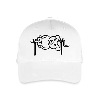 Pig Barbecue - Kinder Bio Basecap - Weiß - Vorne