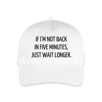 Serie TV - Television - Quotes - Citation - Zitat - Organic Kids’ Baseball Cap - white - Front
