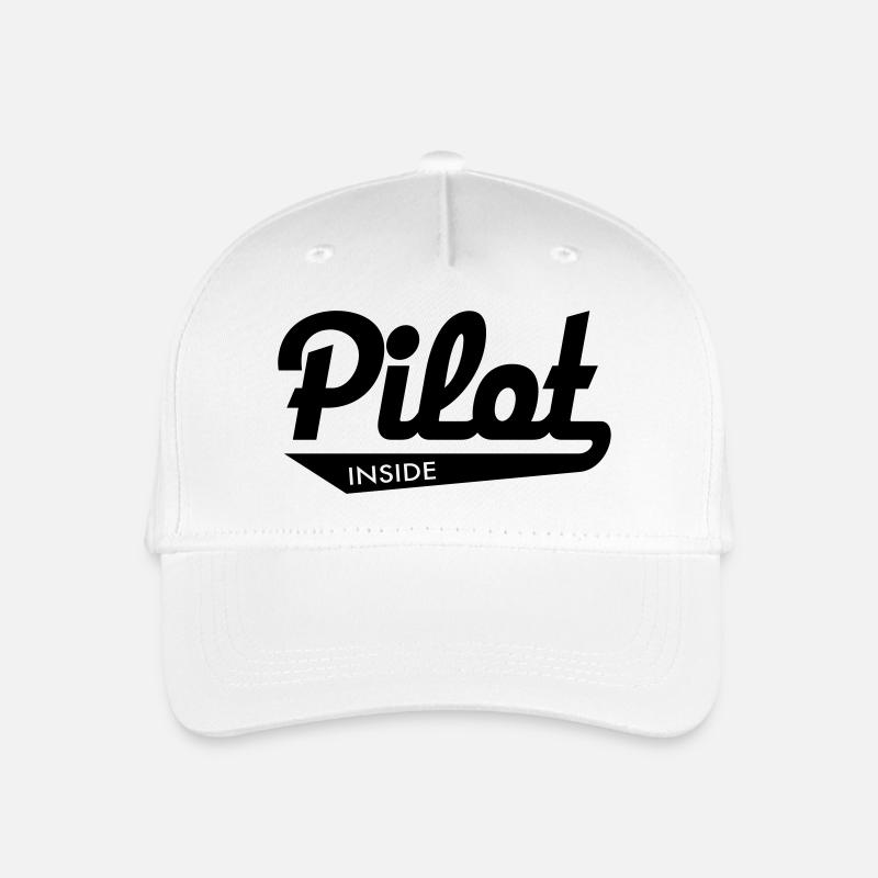 Pilot - Kinder Bio Basecap - Weiß
