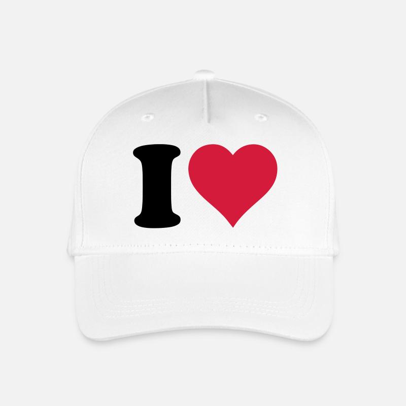 i_love - Kinder Bio Basecap - Weiß
