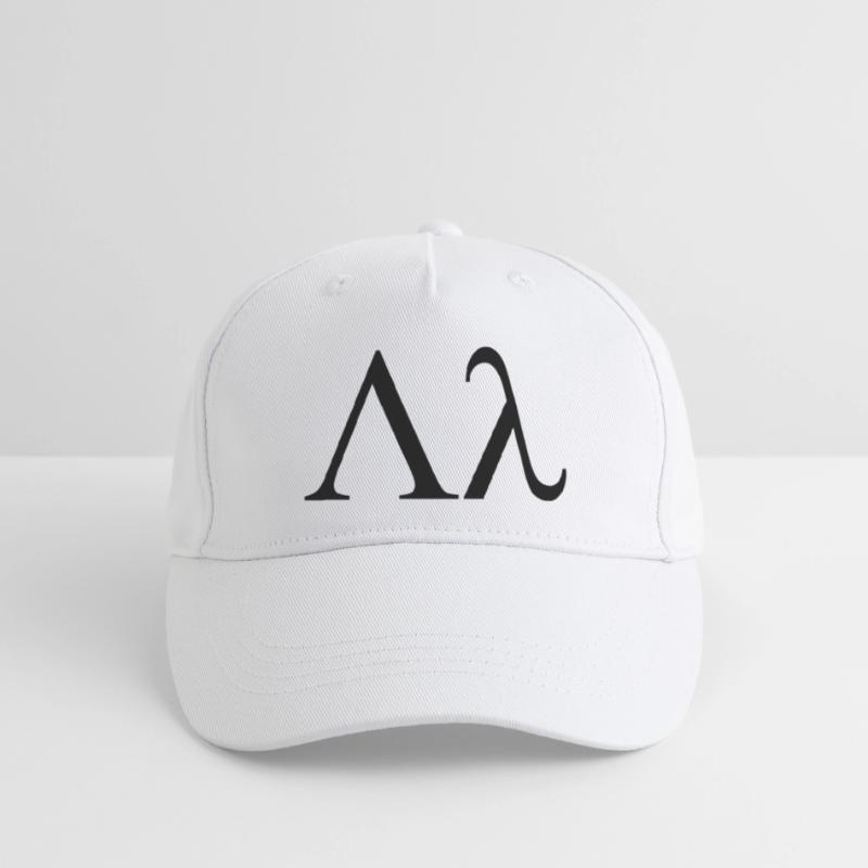 lettre grecque lambda utilisé par les maisons de Casquette de baseball bio Enfant