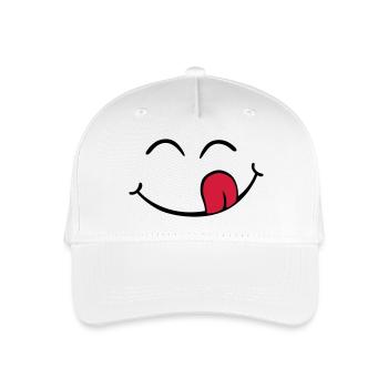 Delicious - Organic Kids’ Baseball Cap - white - Front