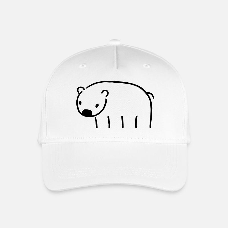 Wombat - Kinder Bio Basecap - Weiß