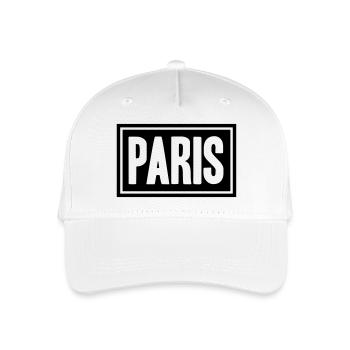 Paris Design - Kinder Bio Basecap - Weiß - Vorne