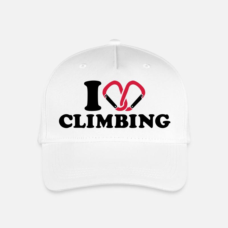 Klettern - Kinder Bio Basecap - Weiß