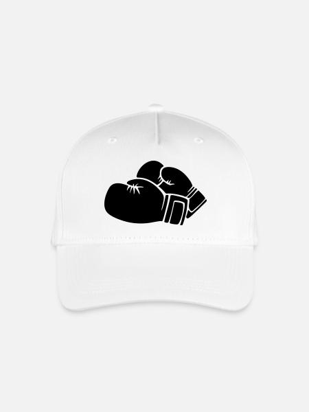 Boxhandschuhe - Kinder Bio Basecap - Weiß