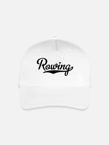 rudern - Kinder Bio Basecap - Weiß