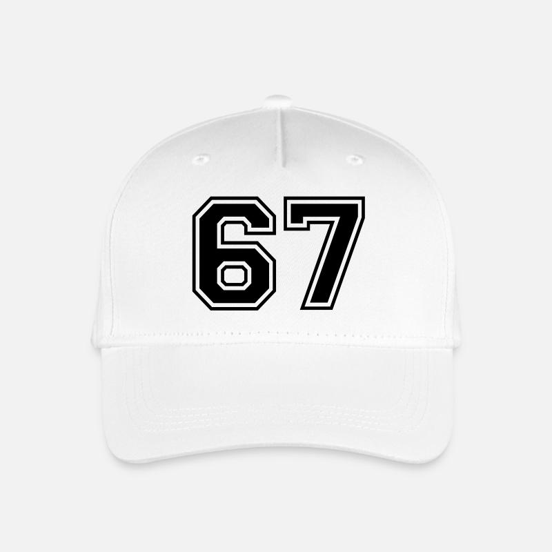 67 - Kinder Bio Basecap - Weiß