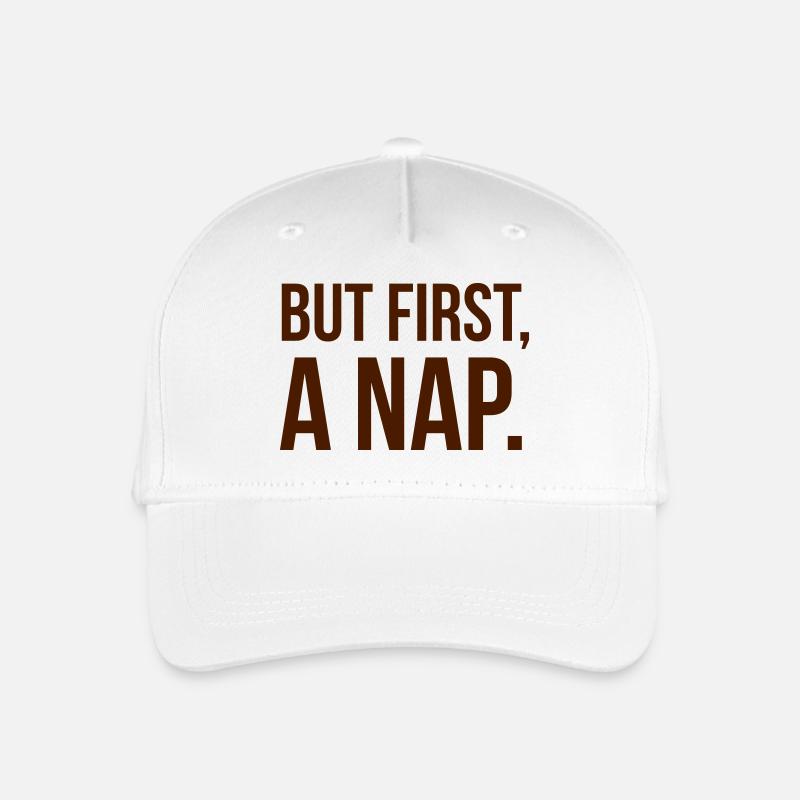 But first a NAP - Kinder Bio Basecap - Weiß