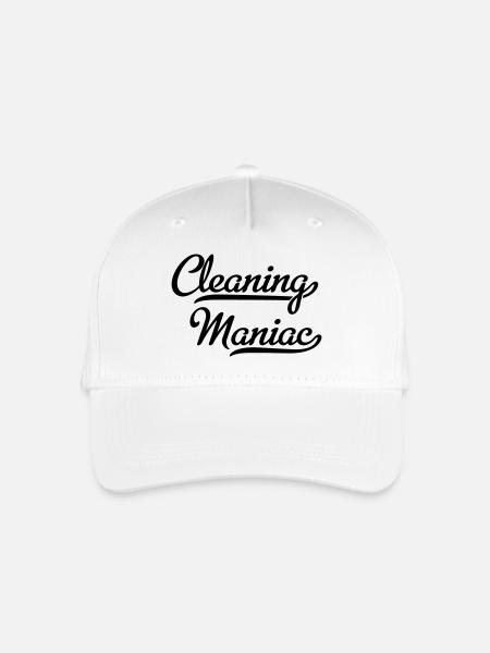 Diable de nettoyage - Casquette de baseball bio Enfant - blanc