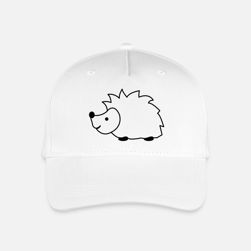 igel - Kinder Bio Basecap - Weiß
