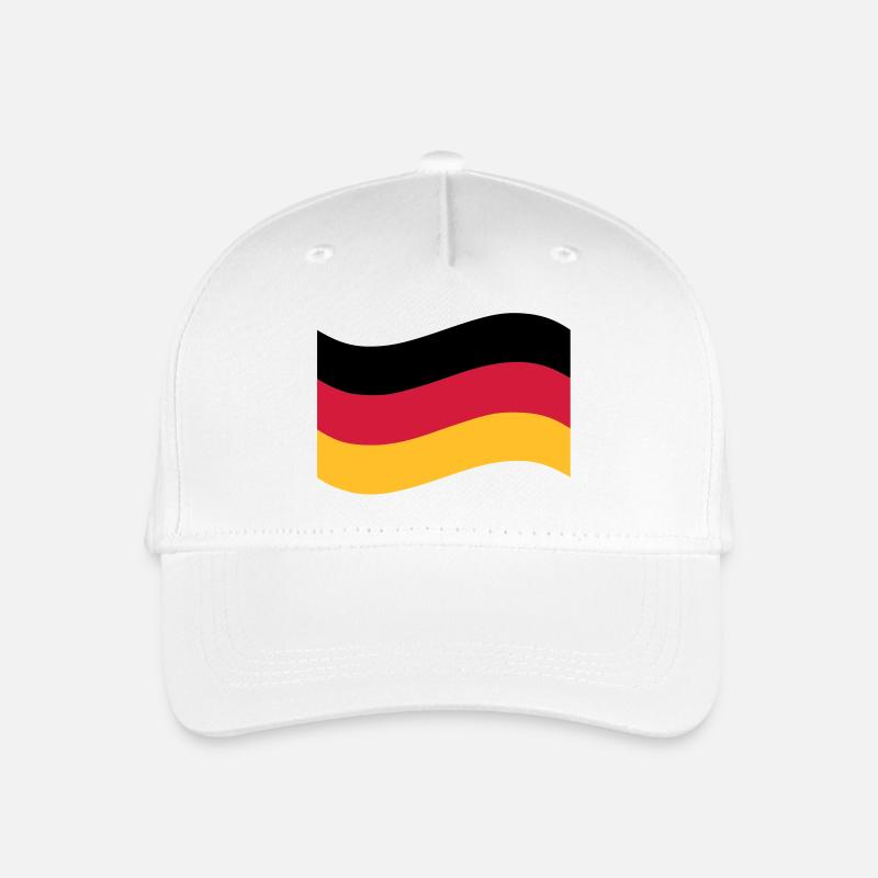 Deutschland - Kinder Bio Basecap - Weiß