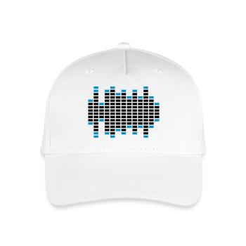 Music Sound Logo - Kinder Bio Basecap - Weiß - Vorne