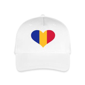 Moldova - Organic Kids’ Baseball Cap - white - Front