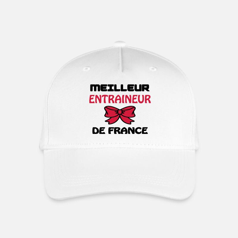 BESTER REISEBUS IN FRANKREICH - Kinder Bio Basecap - Weiß