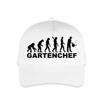 Gärtner - Kinder Bio Basecap - Weiß - Vorne
