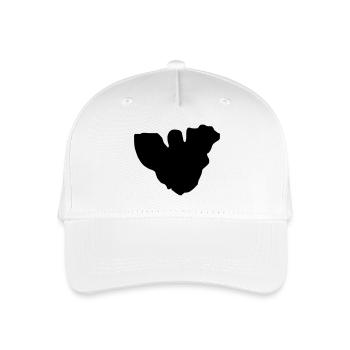 MOOREA - Organic Kids’ Baseball Cap - white - Front