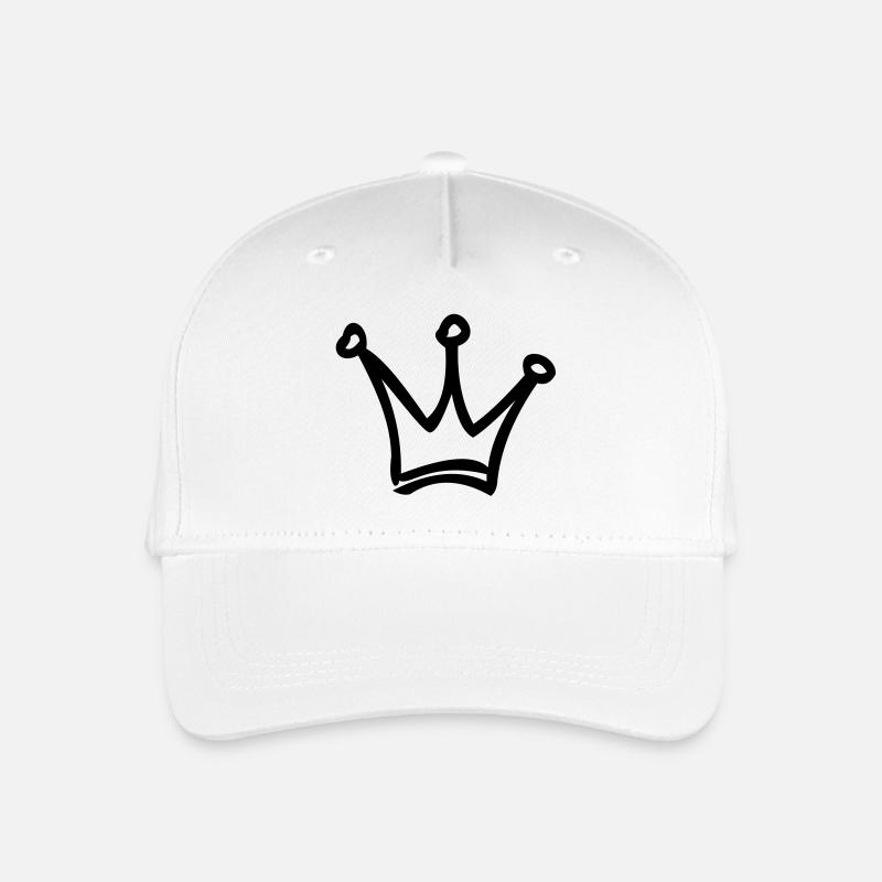krone - Kinder Bio Basecap - Weiß
