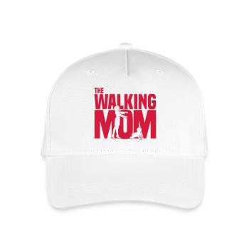 the walking mom - Kinder Bio Basecap - Weiß - Vorne