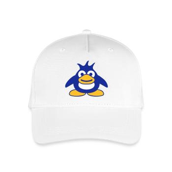 Pingouin mignon bébé enfant bambin heureux cool - Casquette de baseball bio Enfant - blanc - Devant