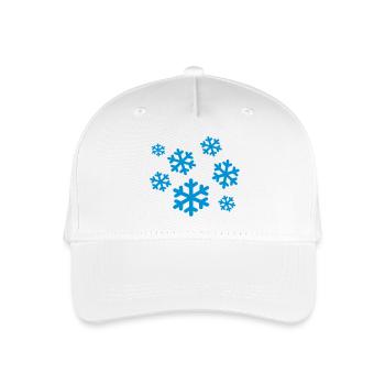 Schnee - Kinder Bio Basecap - Weiß - Vorne