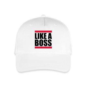 Like a Boss - Casquette de baseball bio Enfant - blanc - Devant
