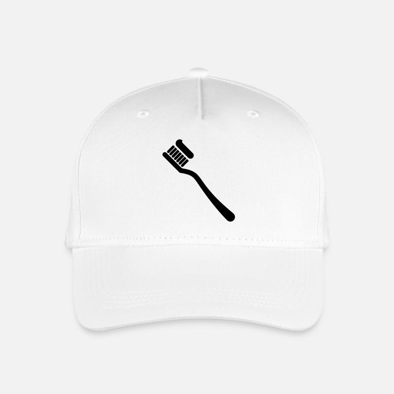 Zahnbürste - Kinder Bio Basecap - Weiß