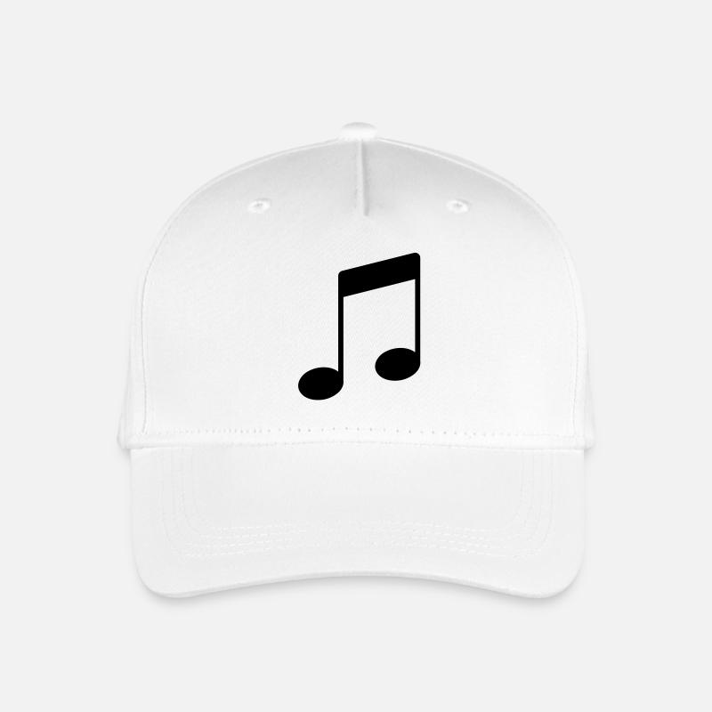 note_icon - Kinder Bio Basecap - Weiß