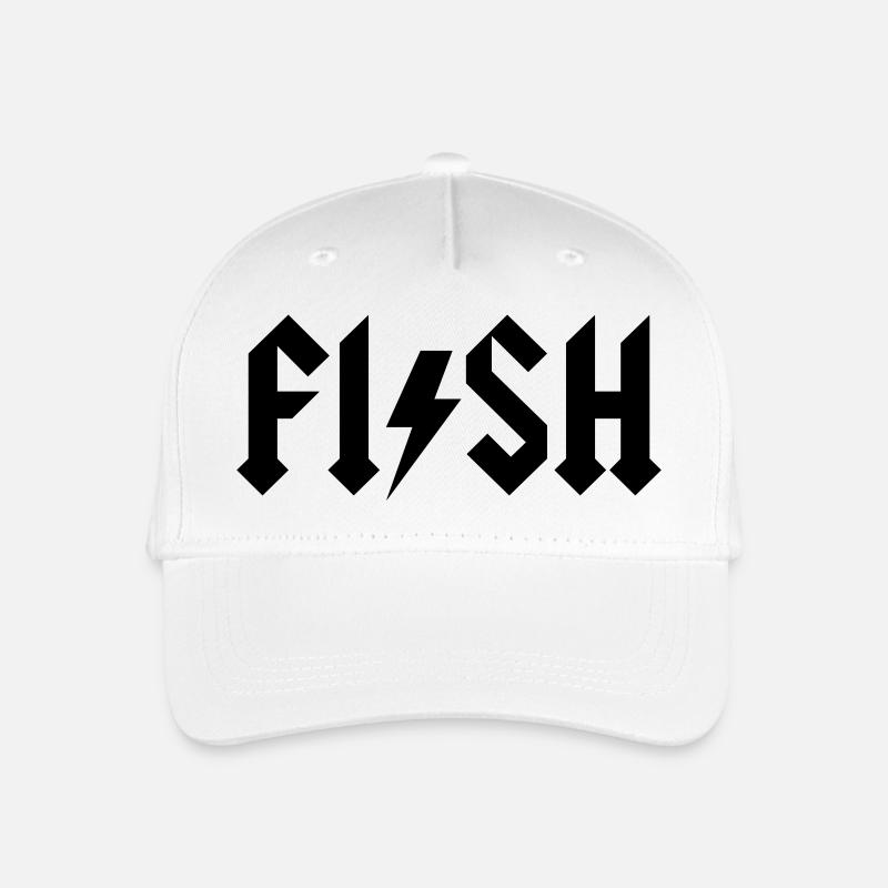 fish - Casquette de baseball bio Enfant - blanc
