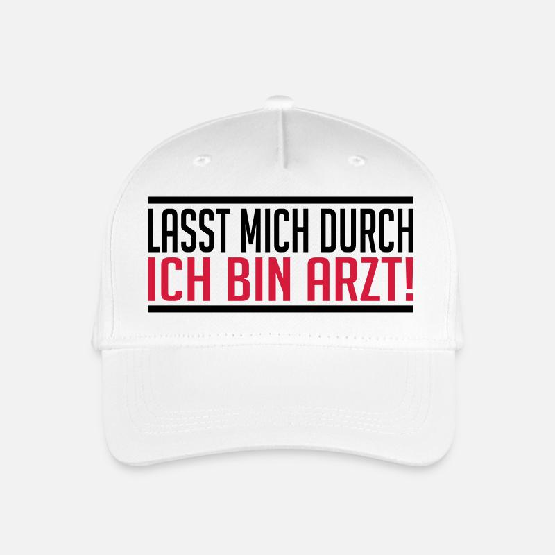 Arzt - Kinder Bio Basecap - Weiß