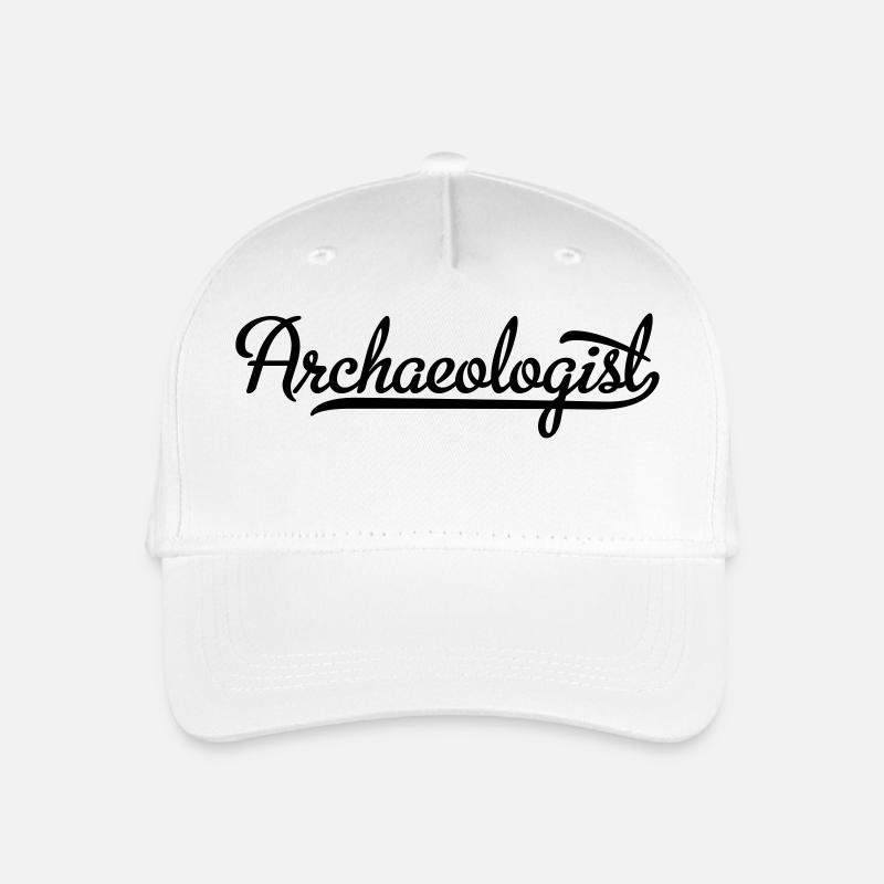 Archäologe - Kinder Bio Basecap - Weiß