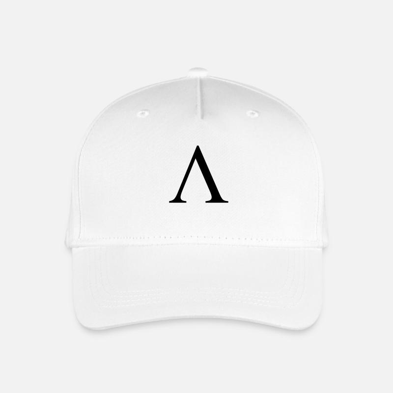 lambda greek - Kinder Bio Basecap - Weiß