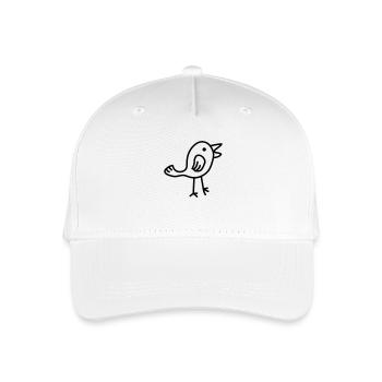 Bird - Casquette de baseball bio Enfant - blanc - Devant