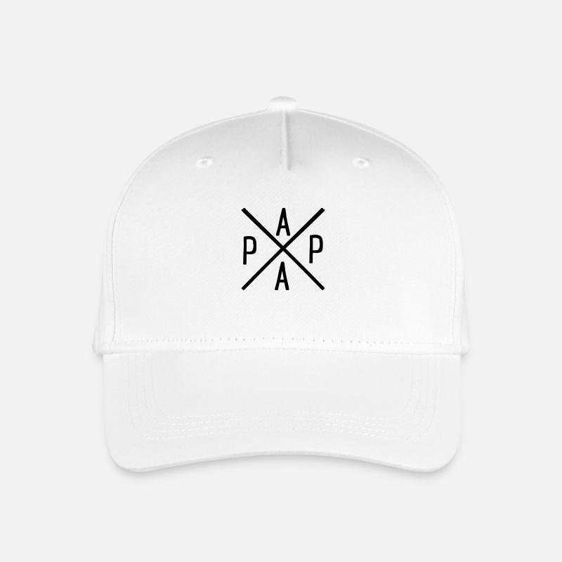 Papa - Kinder Bio Basecap - Weiß