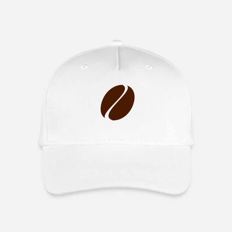 Coffee Bean - Organic Kids’ Baseball Cap - white
