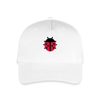 marienkaefer - Kinder Bio Basecap - Weiß - Vorne
