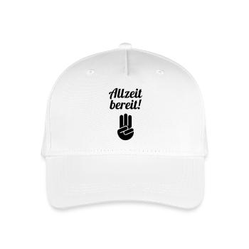 scout / scouting / scoutisme / guide - Casquette de baseball bio Enfant - blanc - Devant