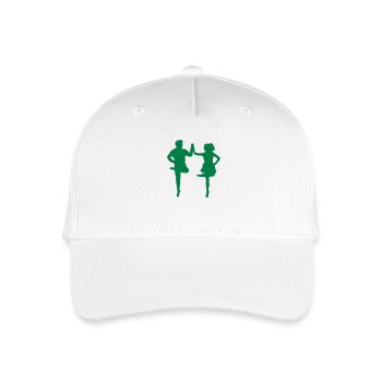 Irish Dance - Organic Kids’ Baseball Cap - white - Front
