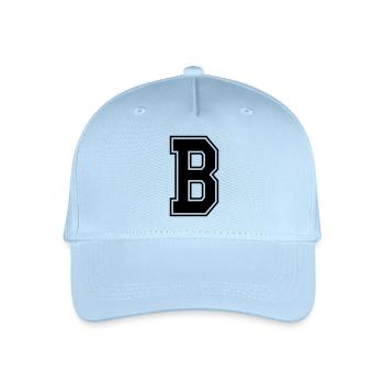 B - Kinder Bio Basecap - Hellblau - Vorne